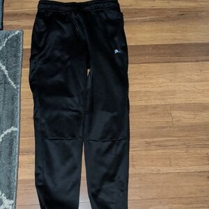 Black Jogger Pants with Logo